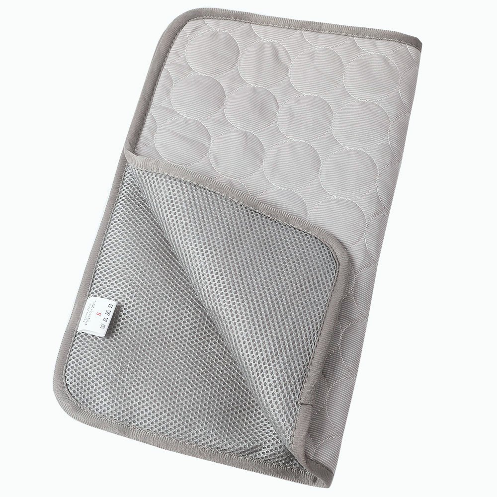 Pet cooling mat, flat lay
